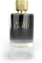 Cool & Cool Black Gold Eau de Parfum 100ML - Woody Chypre Fragrance with Bergamot, Pepper, Patchouli & Amber,Bold, Men'S Long-Lasting Perfume