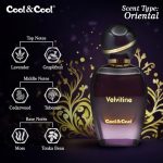 Cool & Cool Velvitine Perfume 100ML - Oriental Fragrance with Lavender, Grapefruit, Cedarwood & Tuberose,Women’s Luxurious & Long-Lasting Perfume - Image 3