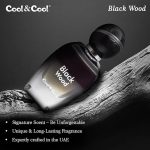 Cool & Cool Black Wood Perfume 100ML - Oriental Woody Fragrance with Agarwood, Sandalwood, Cardamom & Vetiver Unisex, Elegant & Long-Lasting - Image 4