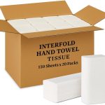 INTERFOLD HAND TOWEL TISSUE 150SHEETS X 20 PACKS