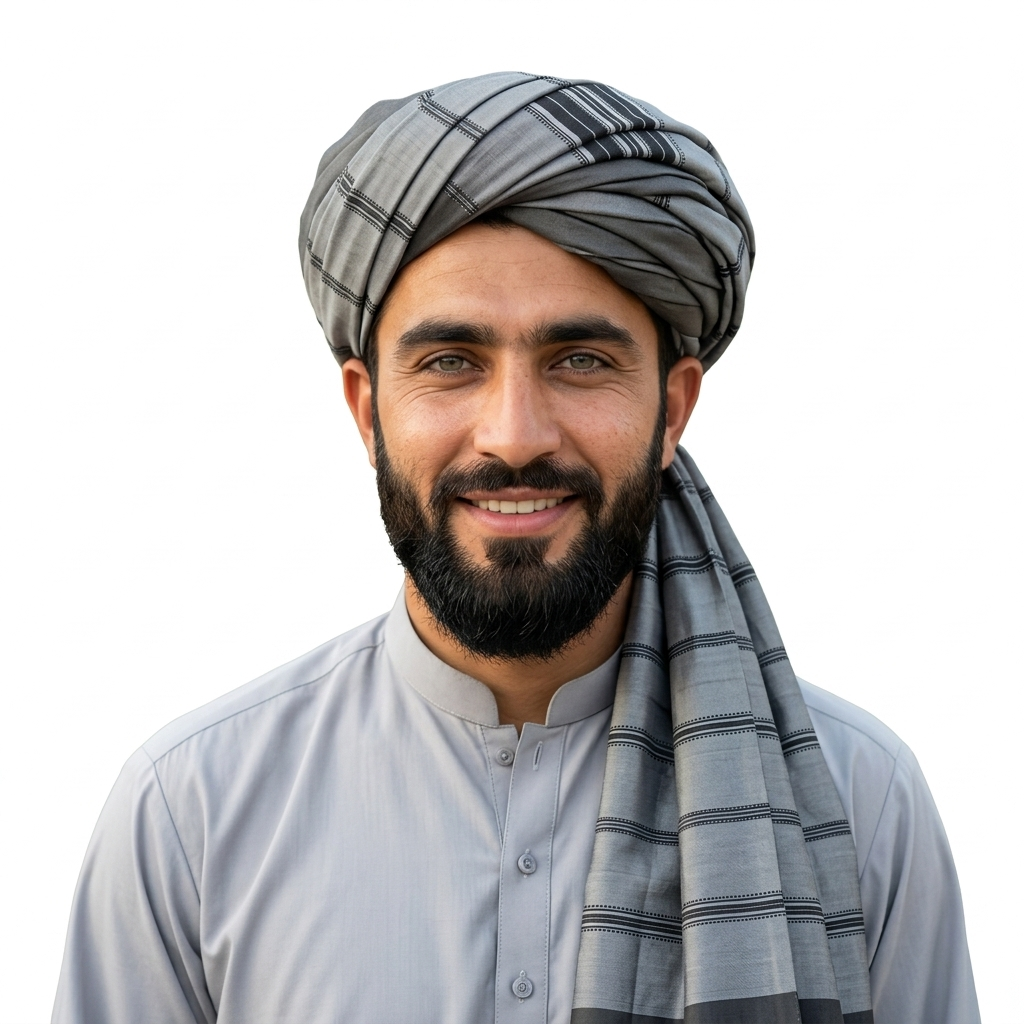 Afghan Heritage Turban (1) Afghan Heritage Turban - Image 1