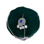 Afghan Ethnic Kuchi Hat – Embroidered Boho Headwear - Image 3