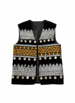 Zarin Afghan Kids Vest – Lightweight, Ethnic Boho Outerwear for Boys