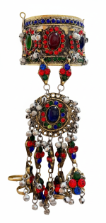 Vintage Afghan Bracelet – Antique Tribal Jewelry