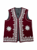 Afghan Kuchi Vest – Handmade Embroidered Bohemian Outerwear