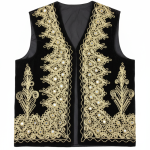 Zarin Classic Afghan Vest – Lightweight Ethnic Boho Design