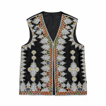 Zarin Afghan Boho Vest – Lightweight Handmade Ethnic Wear