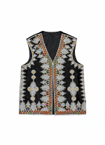 Zarin Afghan Boho Vest – Lightweight Handmade Ethnic Wear