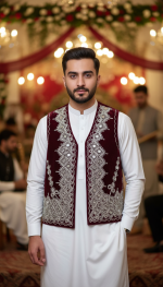 Kuchi Tribal Afghan Vest - Image 2