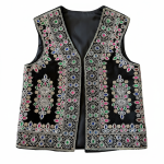 Zarin Heritage Vest for Kids – Afghan Tribal Style