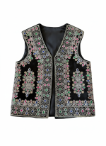 Zarin Heritage Vest for Kids – Afghan Tribal Style