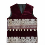 Zarin Afghan Vest for Boys – Traditional Kuchi Waistcoat for Kids