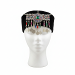 Kuchi Queen Afghan Traditional Hat – Tribal Ethnic Boho Headwear for Women
