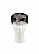 Kuchi Queen Afghan Traditional Hat – Tribal Ethnic Boho Headwear for Women