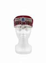 Royal Kuchi Traditional Hat ( Red)