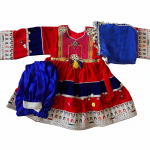 Little Kuchi Afghan Kids’ Outfit – Girls’ Tribal Festival Dress