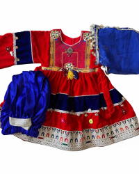 Little Kuchi Afghan Kids Dress - Little Kuchi Afghan Kids’