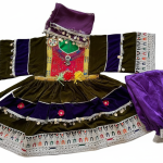 Afghan Blossom Kids’ Dress – Girls’ Ethnic Outfit