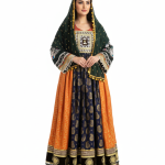 Women’s Afghani Anarkali Dress – Traditional Afghan Festive Outfit