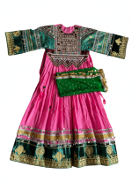 Women’s Afghan Long Flared Dress – Ethnic Anarkali Style Party Wear - Image 2