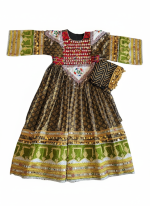 Afghani Long Flared Dress - Image 2