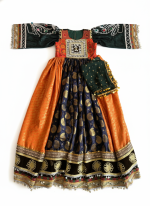 Women’s Afghani Anarkali Dress – Traditional Afghan Festive Outfit - Image 2