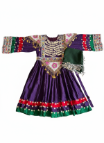 Women’s Afghan Heritage Dress – Elegant Ethnic Anarkali Style - Image 2