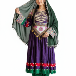 Women’s Afghan Heritage Dress – Elegant Ethnic Anarkali Style