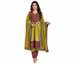 Women’s Afghani Maxi Dress – Traditional Embroidered Afghan Cultural Outfit