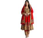 Women’s Afghani Royal Frock – Festive Cultural Dress
