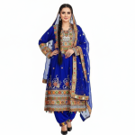 Women’s Afghan Anarkali Style Dress – Elegant Traditional Wear