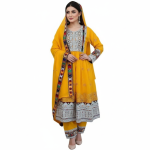 Women’s Afghani Frock Dress – Ethnic Afghan Party Outfit
