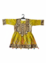 Baby Girl’s Afghan Heritage Dress – Elegant Ethnic Anarkali Style (1-3 Years) - Image 2