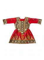 Baby Girl Afghani Anarkali Dress – (1-3 years) - Image 2
