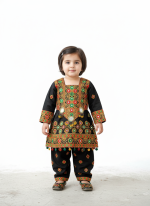 Baby Girl Afghani Anarkali Dress – (1-3 years)