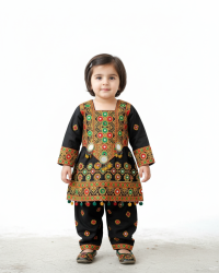 Baby Girl Afghan Kuchi Dress - Baby Girl Afghan Kuchi