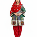 Afghan Heritage Short Kameez Set – Women’s Ethnic Festive Wear