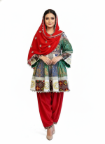 Afghan Heritage Short Kameez Set – Women’s Ethnic Festive Wear