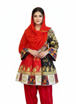 Afghan Heritage Short Kameez Set – Women’s Ethnic Festive Wear