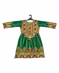 Afghan Girls' Dress - Little Girl’s Afghan Kuchi Dress (