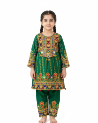 Little Girl's Afghan Kuchi Dress - Little Girl’s Afghan Kuchi