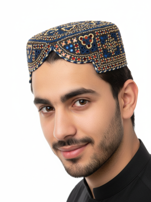 Kandahari Afghani Hat - Kandahari / Afghani Hat – Traditional