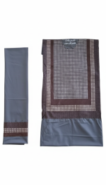 Afghan Men's Embroidered Unstitched Cloth - Image 2