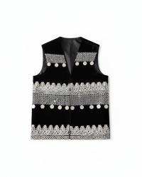 Afghan Kuchi Waistcoat for Kids - Afghan Traditional Kuchi Waistcoat
