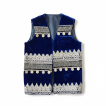 Zarin Afghan Vest for Boys – Traditional Kuchi Waistcoat for Kids