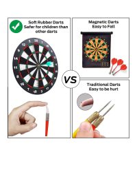 magnetic dart board set - TDOO Safety Dart Board Set