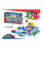 PJ Masks Parking Lot Race Track Toy Toys 553-232 - Image 2