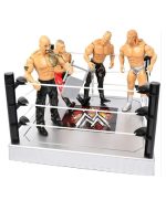 Wrestling Action Figures Playset for Kids with Battle Ring 2763