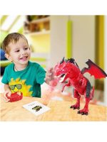 Mieryd Remote Controlled Dinosaur Toy with Walking/Roar/Spray, Children's Dino Dragon Electronic Animal Children's Toy RS6159A - Image 2