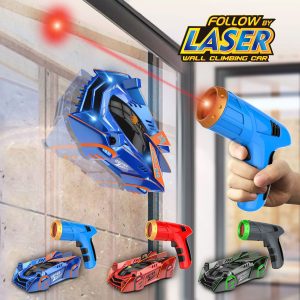 wall climbing remote control car - Laser Tracking Wall Climbing